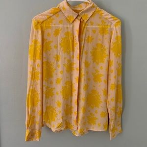 & other stories 100% silk blouse